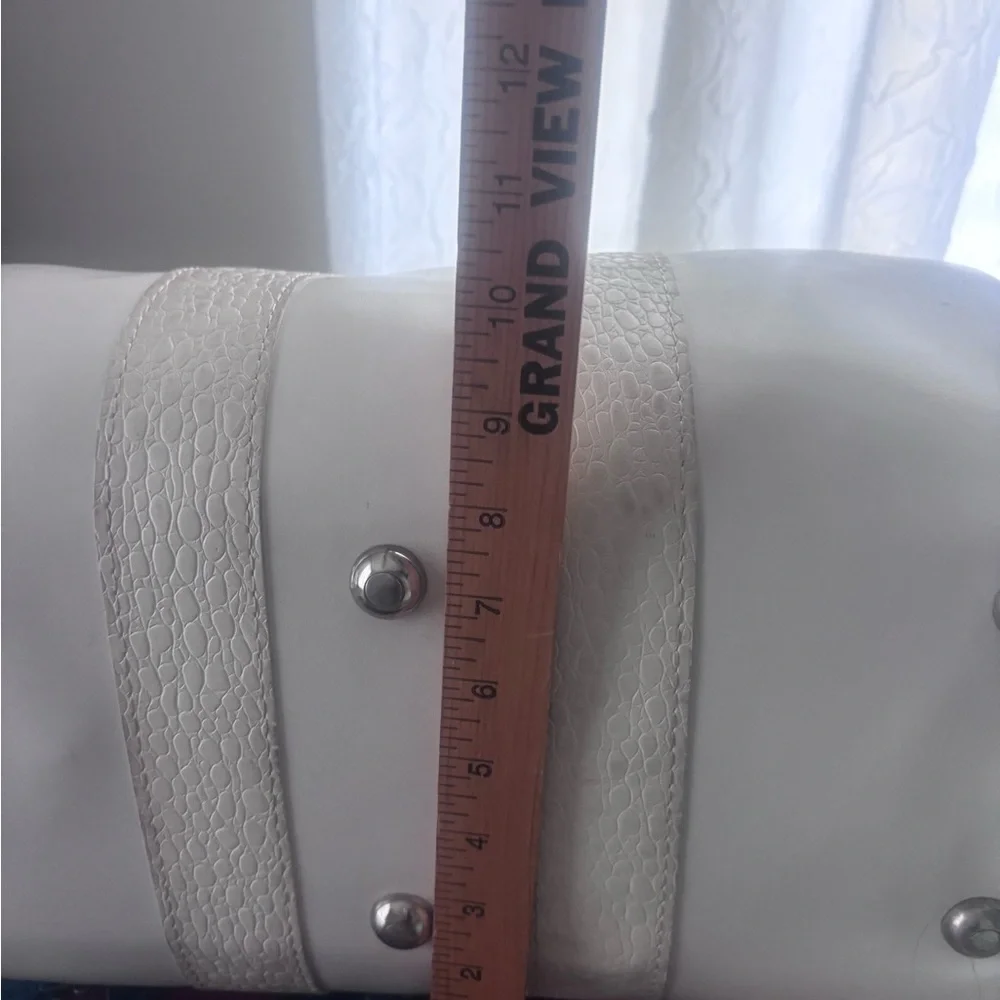 Vintage MacGregor Boston Leather Golf Bag - white - Picture 10 of 11